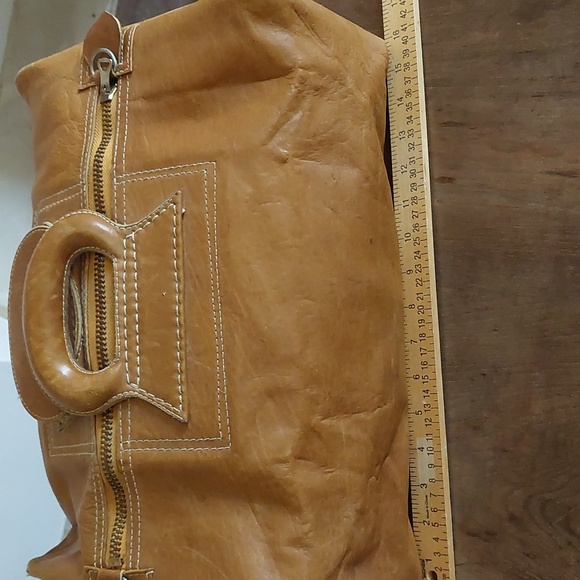 Vintage Suede Leather Carriel Yidi Zipper Camera Bag/Satchel *FINAL PRICE* ♡♡ - Picture 7 of 16